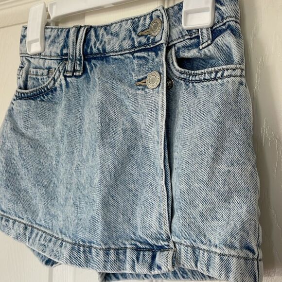 Kids Gap denim skort size 7 - Picture 2 of 5